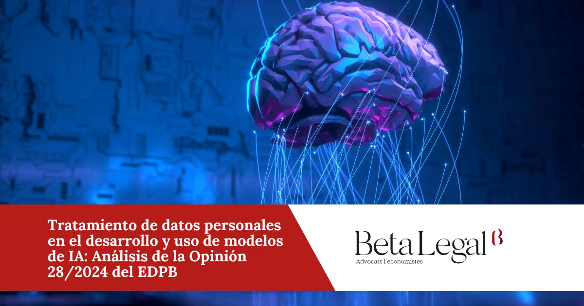 modelos de inteligencia artificial y protección de datos personales