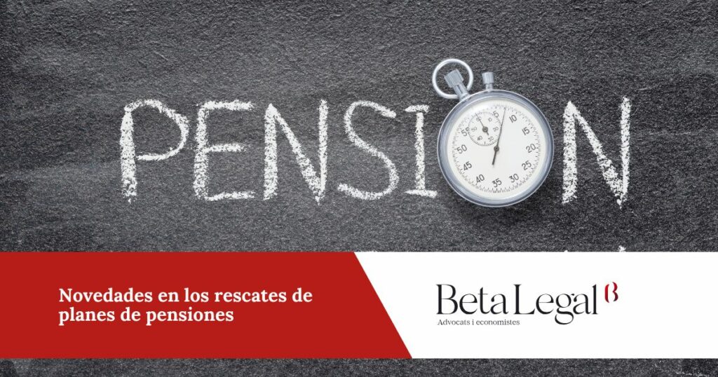 rescate planes de pensiones