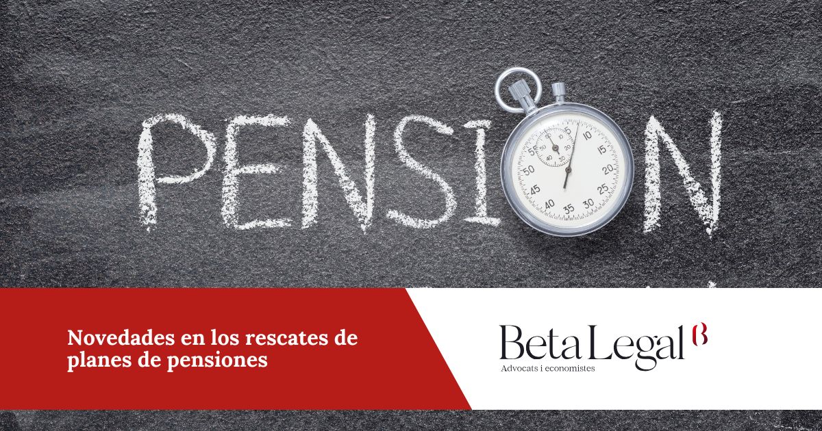 rescate planes de pensiones