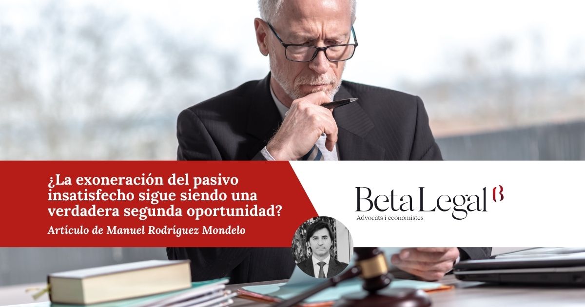 exoneración del pasivo insatisfecho