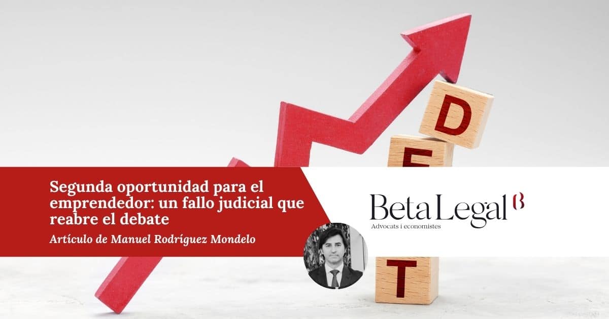 segunda oportunidad para emprendedores