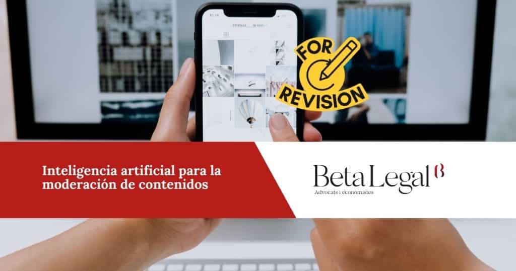 Inteligencia artificial para la moderación de contenidos