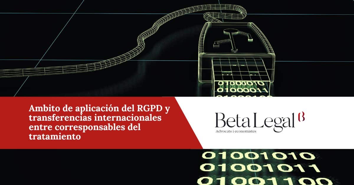 Transferencias internacionales de datos