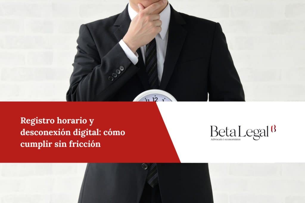 Registro horario y desconexión digital